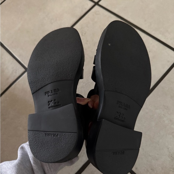 Prada Black Sandals - Picture 4 of 7